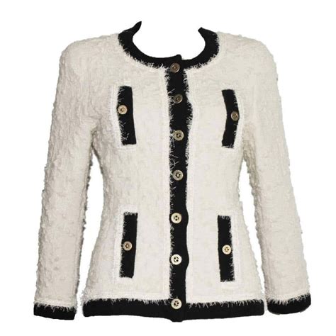 boucle chanel style jacket|vintage Chanel boucle jacket.